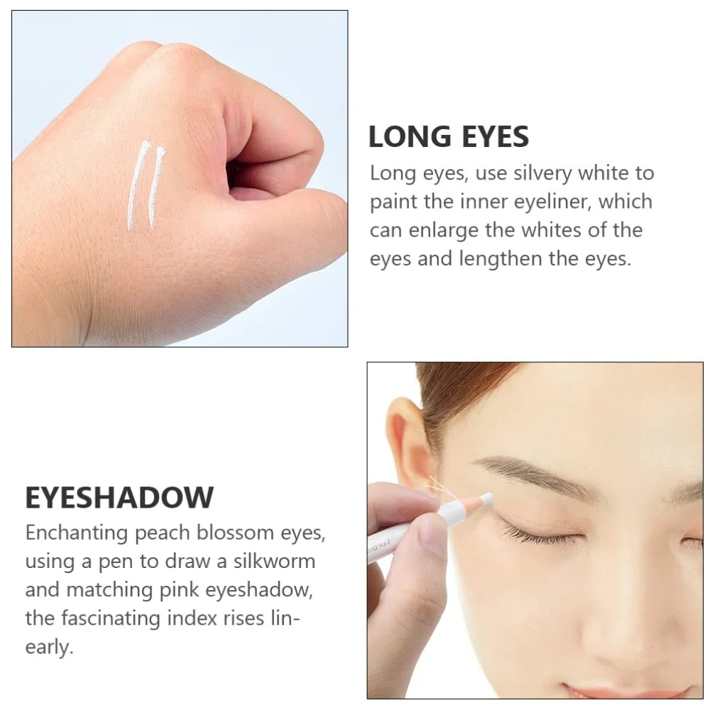 Олівець для очей Microblading Білий Водостійкий, фото №7 Олівець для очей Microblading Білий Водостійкий, фото №7