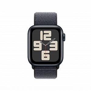 Смарт-часы Apple Watch SE (2nd Generation) GPS + Cellular 40мм Алюминиевый корпус Midnight, спортивный ремешок Ink (One Size) synthetic.ua - Фото 1