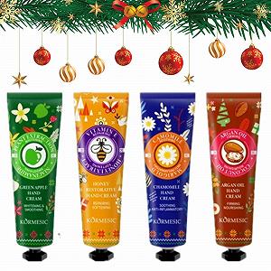 Крем для рук Різдвяний набір Plant Fragrance 4 шт Різдвяні подарунки - Фото 1