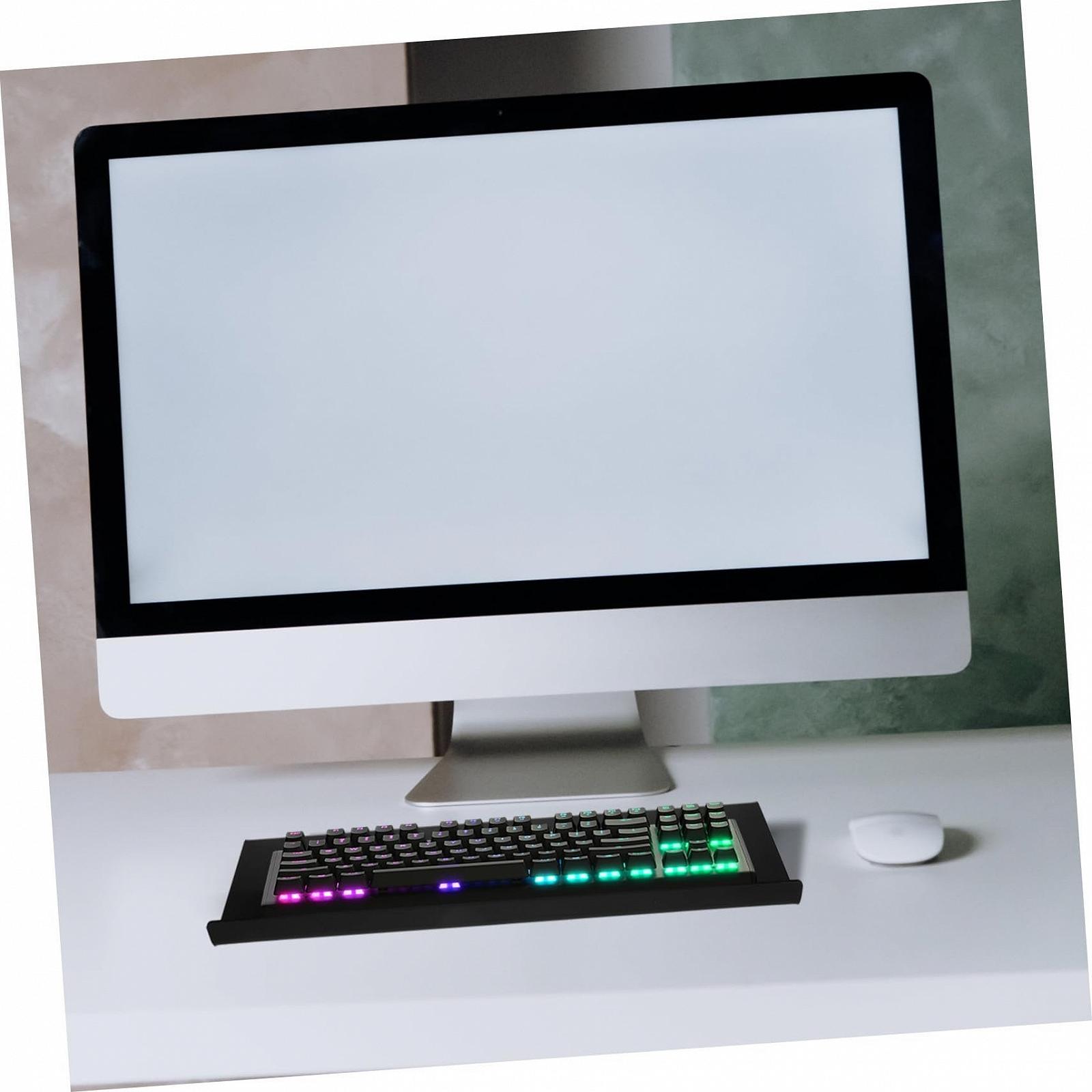 Підставка для клавіатури Нахилена акрилова Ергономічна Нековзка Сумісна Стабільна Сучасна для офісу та дому, фото №2