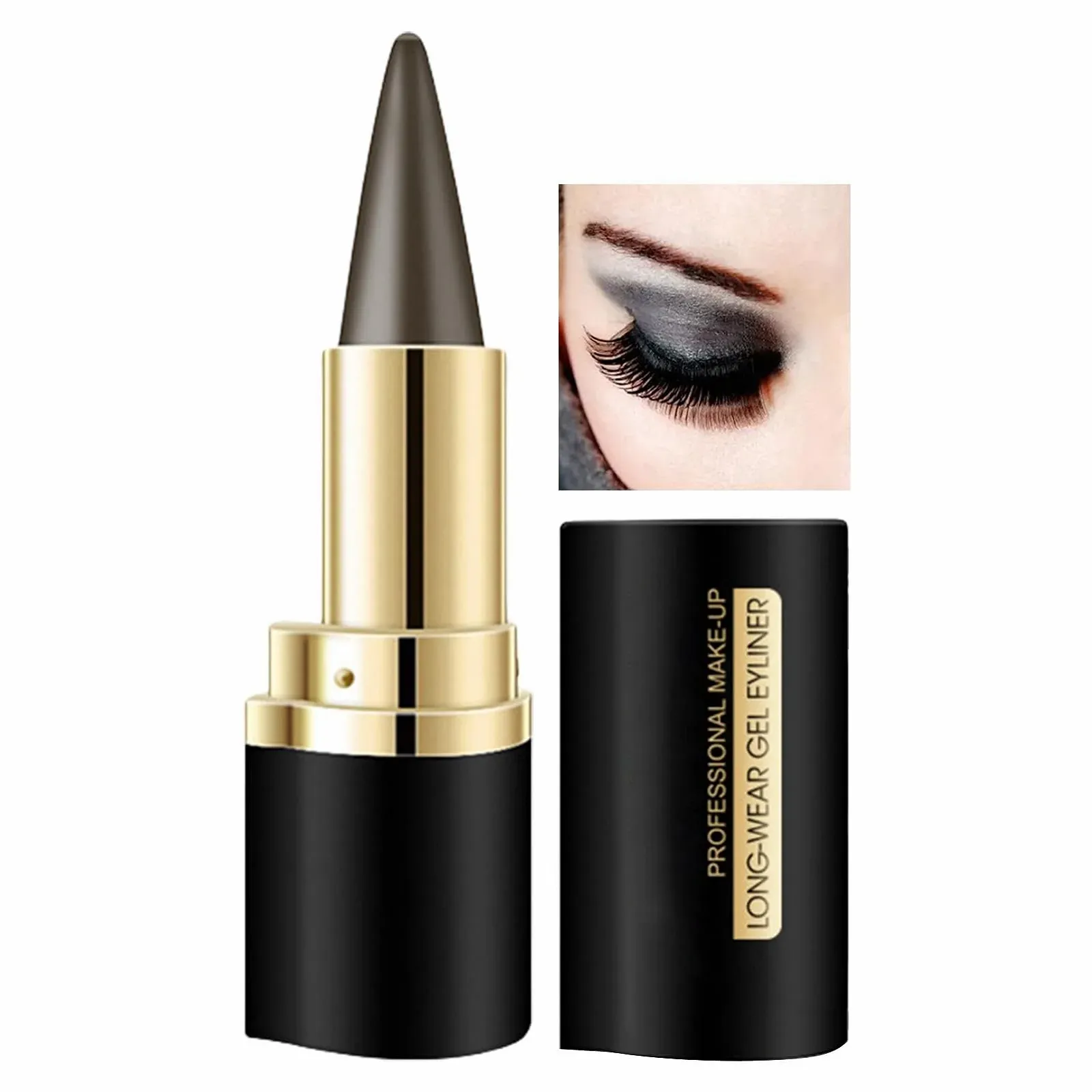 Водостійкий Олівець для очей Гелевий, фото №3