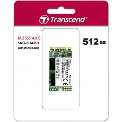 Внутренний накопитель Transcend SSD M.2 2242 512GB TS512GMTS430S, фото №4 Внутренний накопитель Transcend SSD M.2 2242 512GB TS512GMTS430S, фото №4