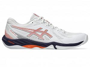 Кросівки ASICS Gel-Tactic 12 Білий/Лайм - Фото 1