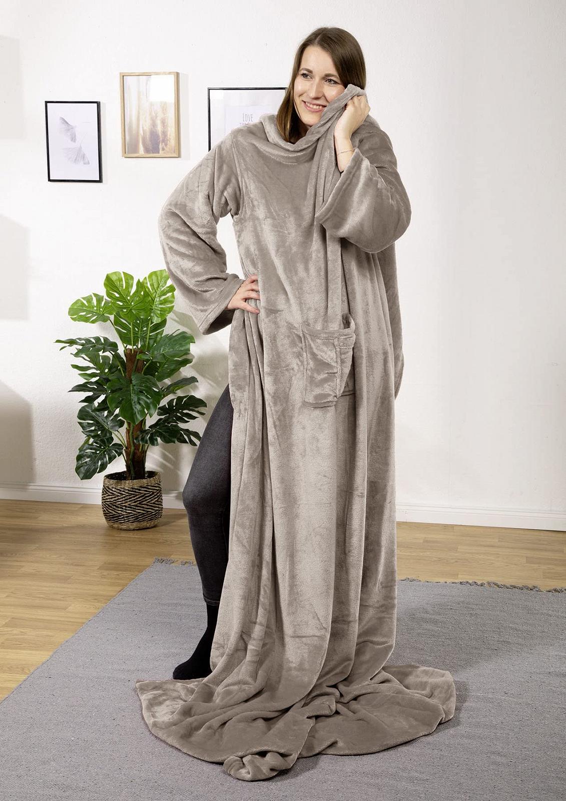 Покривало з рукавами heimtexland, фото №2 Покривало з рукавами heimtexland, фото №2