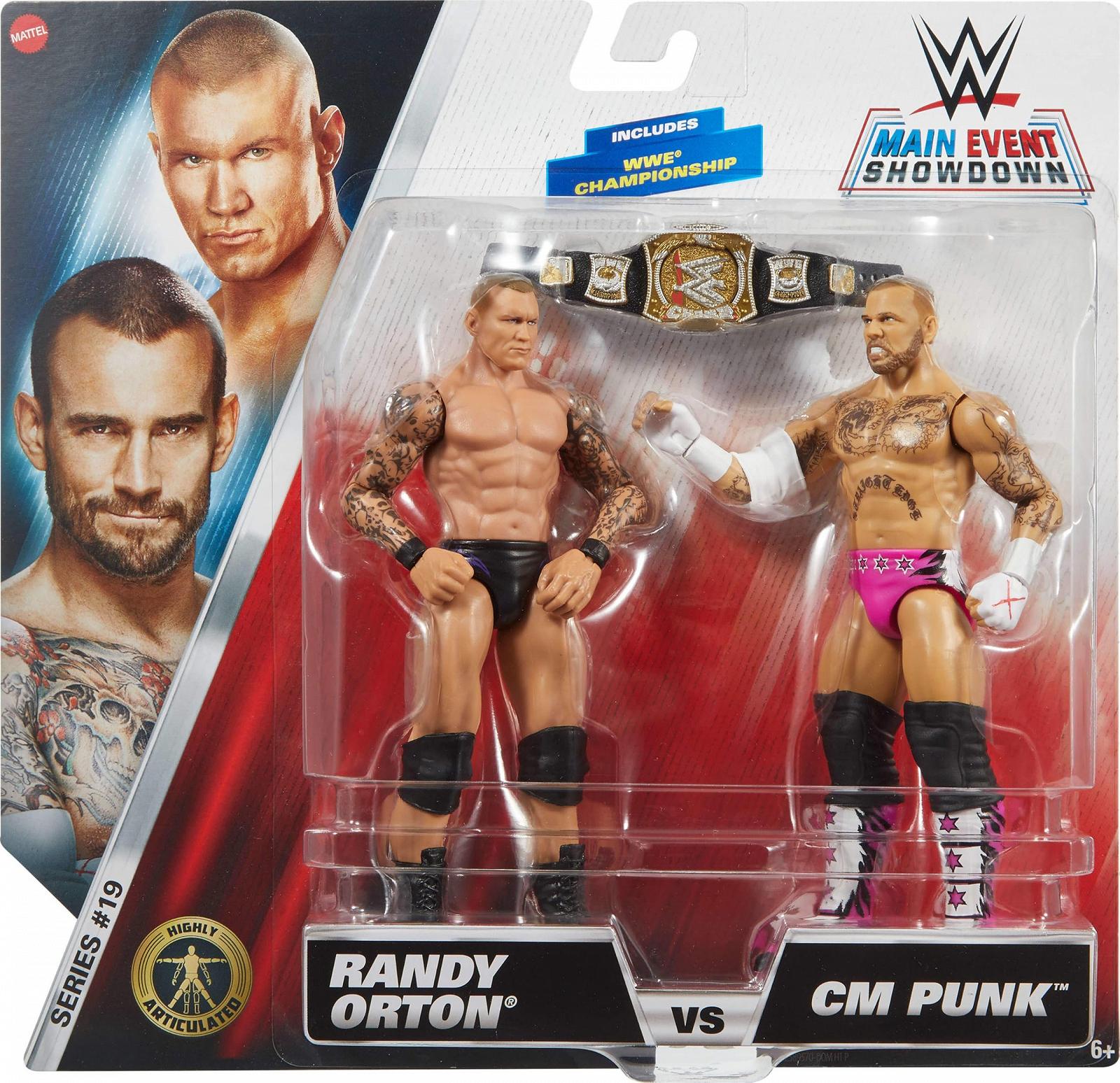 Фігурки Mattel WWE Серія #19 CM Punk проти Randy Orton Multicolour, фото №2
