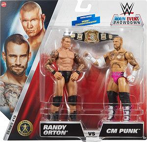 Фігурки Mattel WWE Серія #19 CM Punk проти Randy Orton Multicolour synthetic.ua - Фото 1