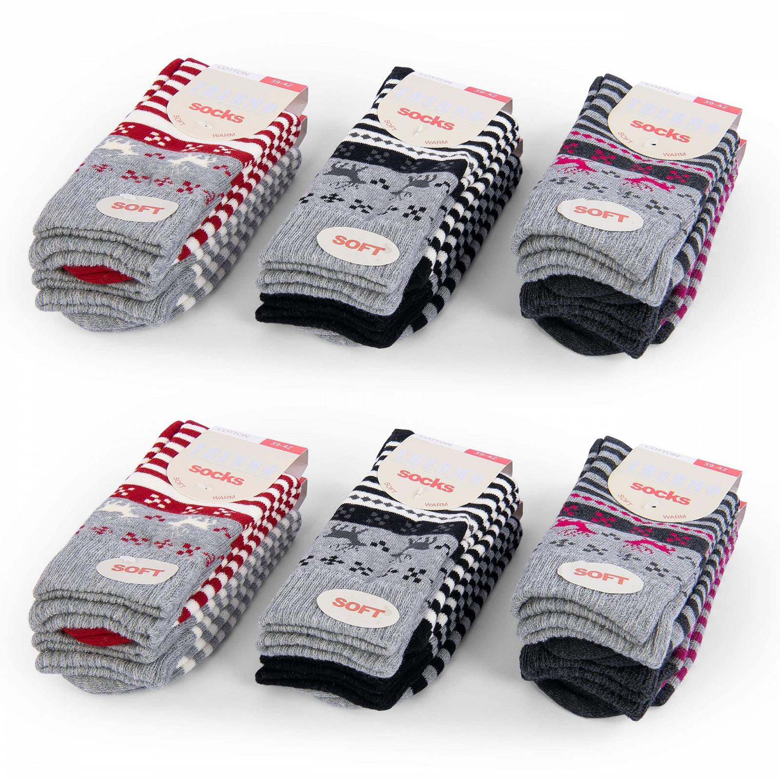 Жіночі термошкарпетки, теплі, фото №7