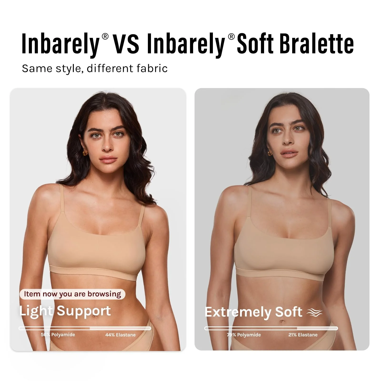 Бюстгальтер INLYRIC Seamless Bralette Sports Bra без косточек бесшовный мягкий, фото №5 Бюстгальтер INLYRIC Seamless Bralette Sports Bra без косточек бесшовный мягкий, фото №5
