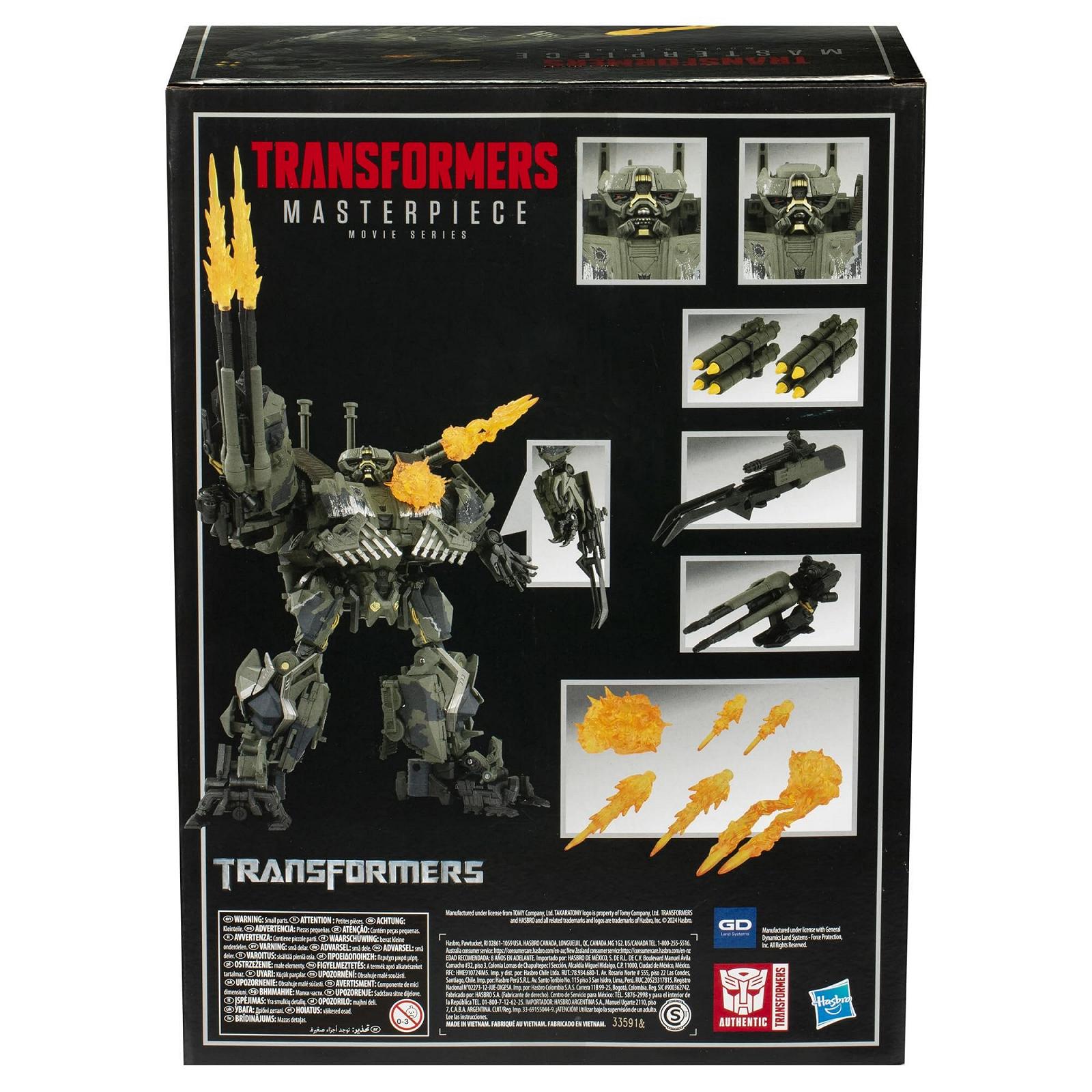 Трансформери Фільм Masterpiece Фільм 1 MPM-15 Decepticon Brawl 26.5 см Фігурка, фото №5