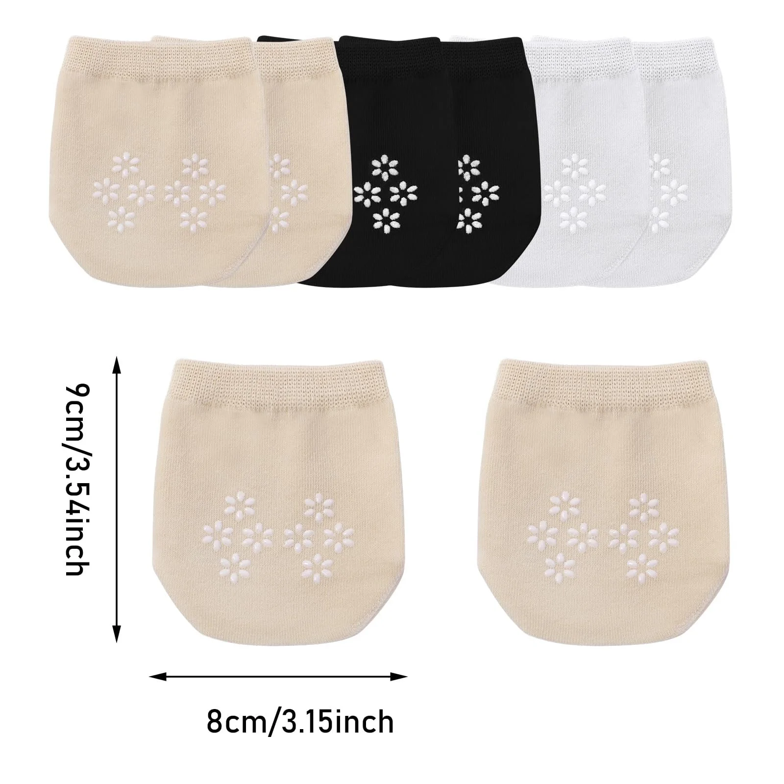 Шкарпетки-слідки Жіночі Літні Невидимі, 9 пар, фото №2