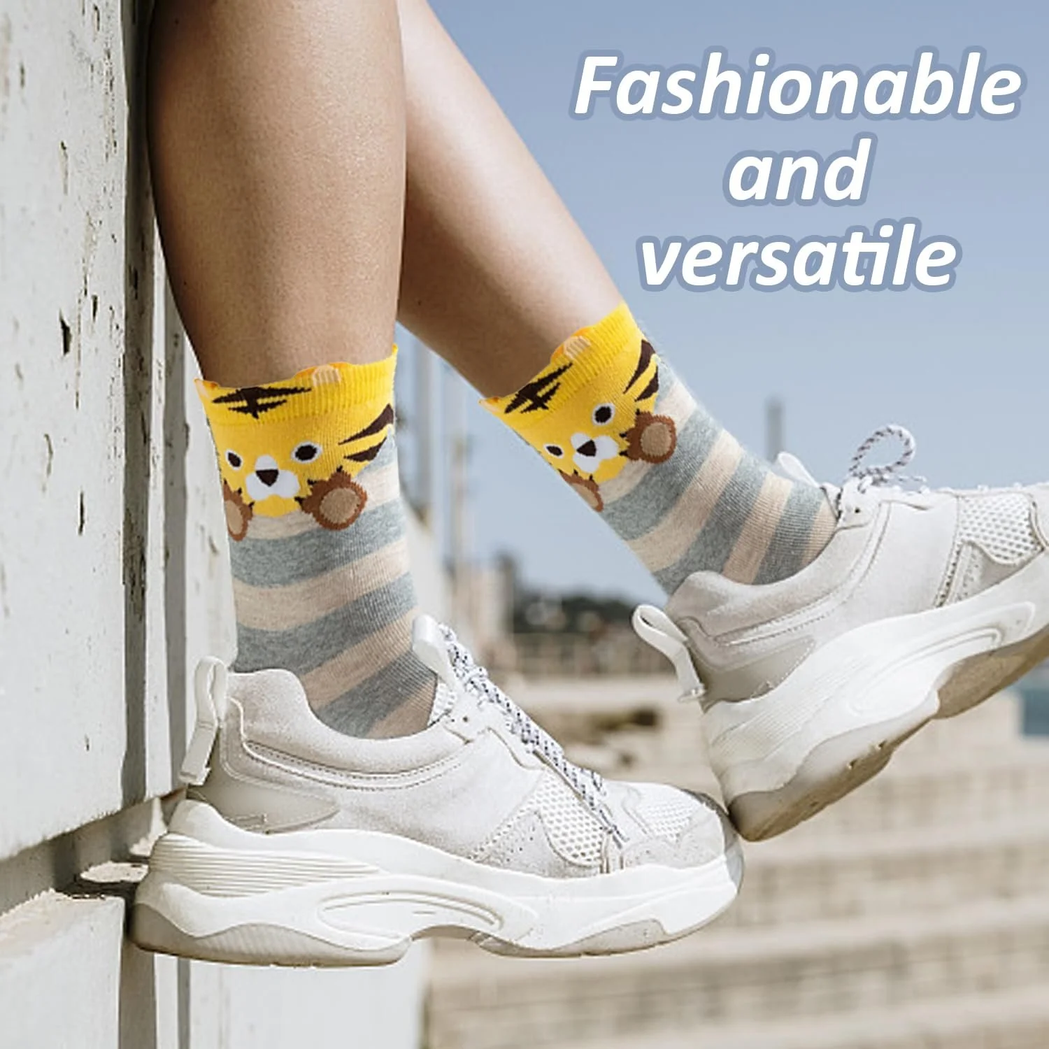 Шкарпетки з тваринами 5 пар, фото №4