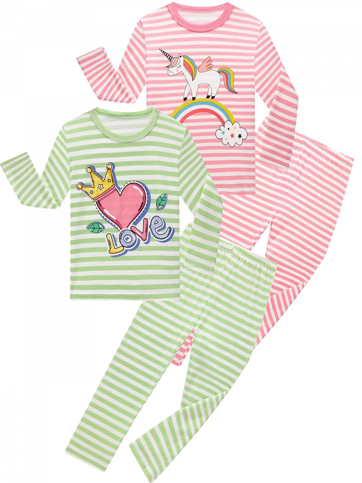 Комплект пижамы SOIBEEN для девочек, фото №1