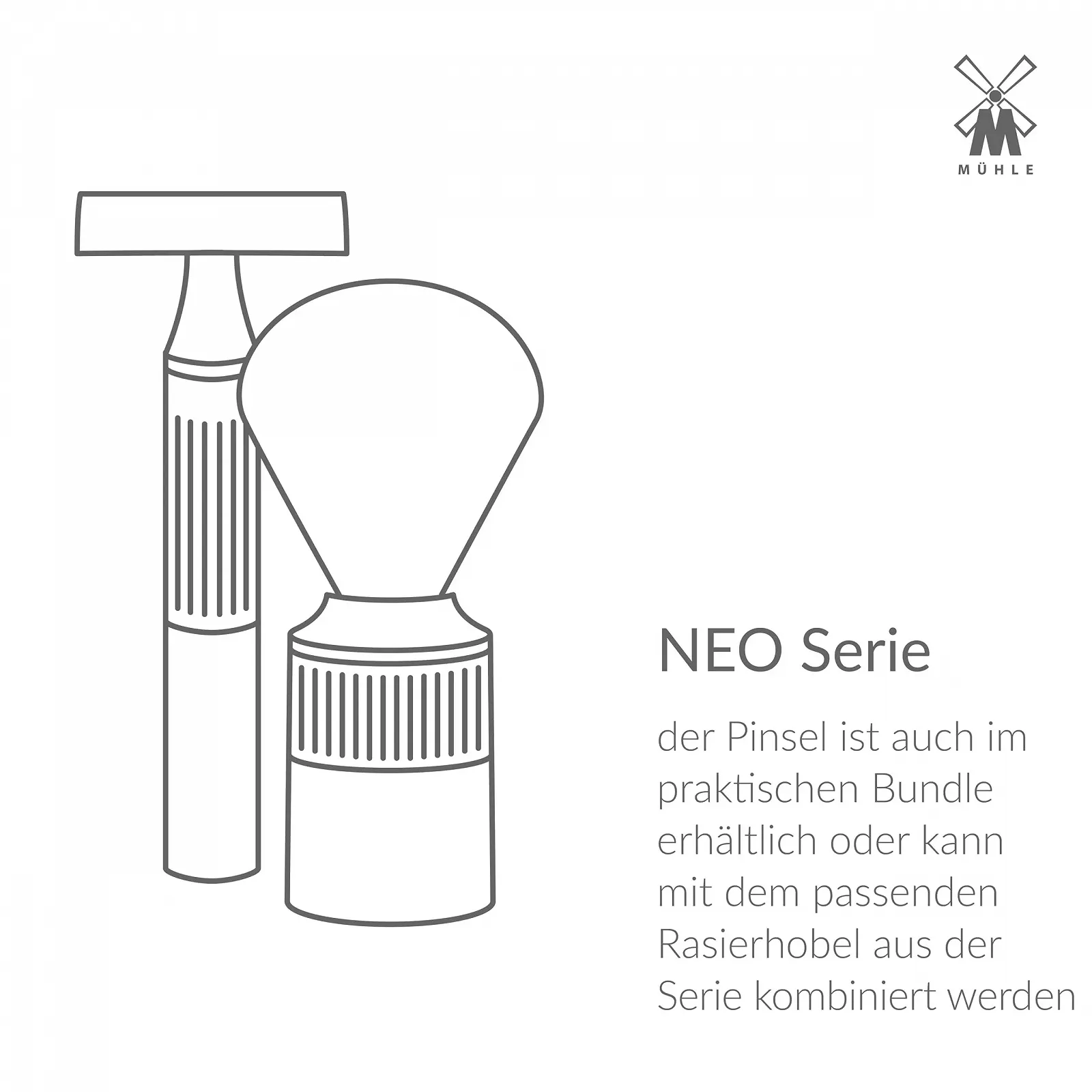 Безопасная бритва MÜHLE Neo Metal Rubber Grip Black, фото №7 Безопасная бритва MÜHLE Neo Metal Rubber Grip Black, фото №7