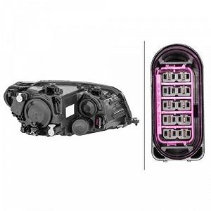 Фара головного світла HELLA 1ED 012 286-011 для VW, ліва synthetic.ua - Фото 1