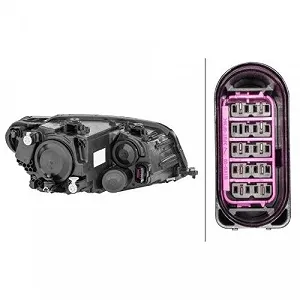 Фара головного света HELLA 1ED 012 286-011 для VW, левая synthetic.ua - Фото 1