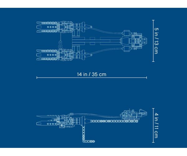 Дизайнер LEGO Star Wars Під Енакіною 75258, фото №8 Дизайнер LEGO Star Wars Під Енакіною 75258, фото №8