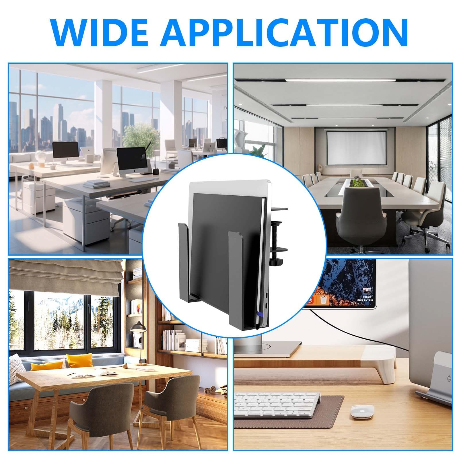 Держатель для ноутбука подвесной (2 шт.) Регулируемый для стола для офиса и дома, фото №9 Держатель для ноутбука подвесной (2 шт.) Регулируемый для стола для офиса и дома, фото №9