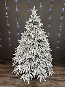 🎄 Реалістична штучна ялинка «Смерека» — зелена або засніжена (1.5–2.5 м) лита ялинка synthetic.ua - Фото 1