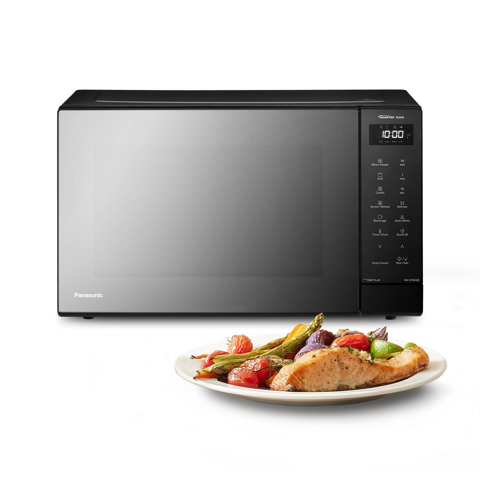 Комбінована мікрохвильова піч з грилем Panasonic NN-GT65QBEPG 31 L 1000 W Чорна, фото №1 Комбінована мікрохвильова піч з грилем Panasonic NN-GT65QBEPG 31 L 1000 W Чорна, фото №1