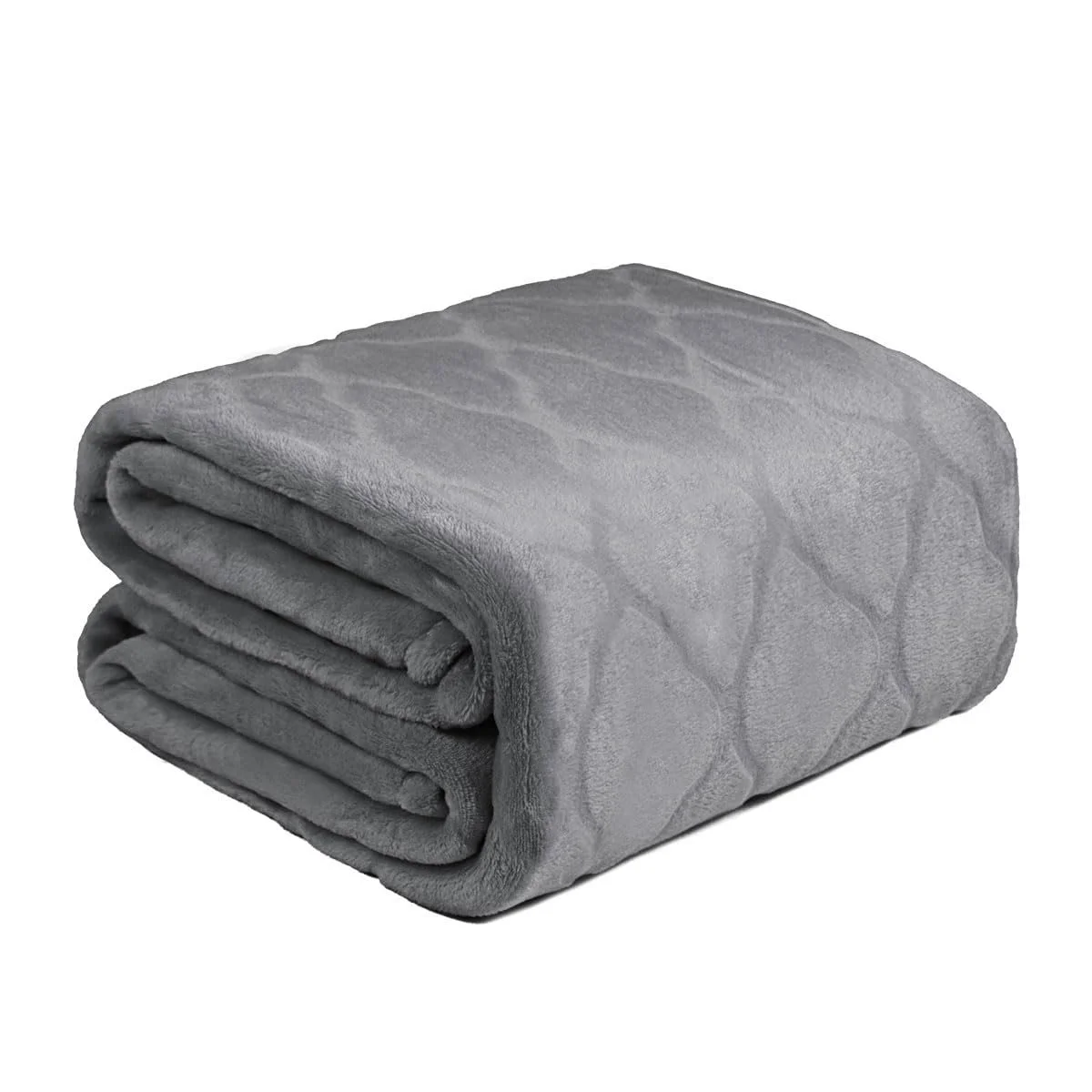 Покривало Domarex Велика, Товста Зимова 200 x 220 см Мікрофібровий Плед для Дивану та Ліжка, Сірий, фото №1