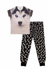 Пижама ThePyjamaFactory Husky 3D Paws Длинная - Фото 1