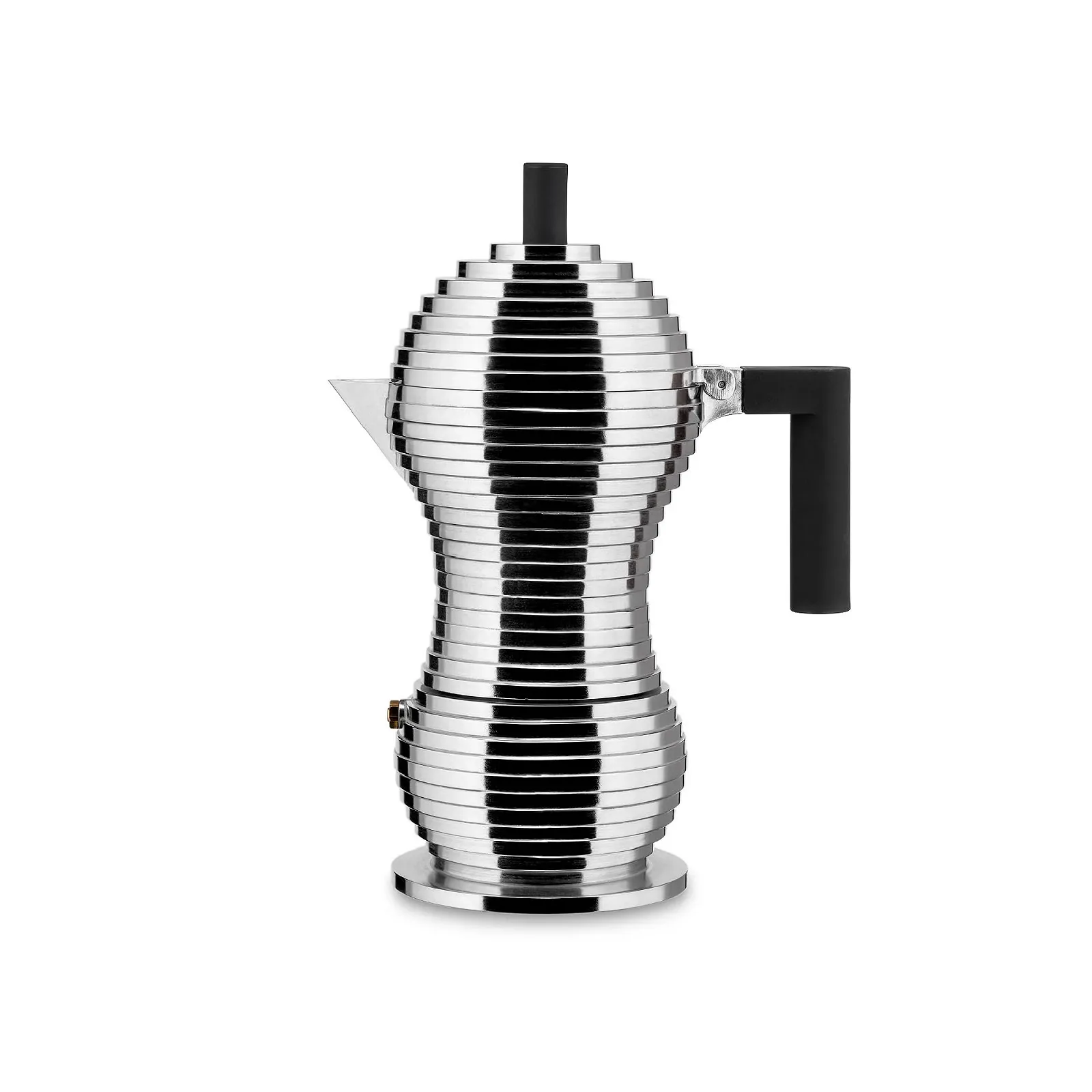 Кофеварка эспрессо Alessi Pulcina 3 чашки, красная, фото №3