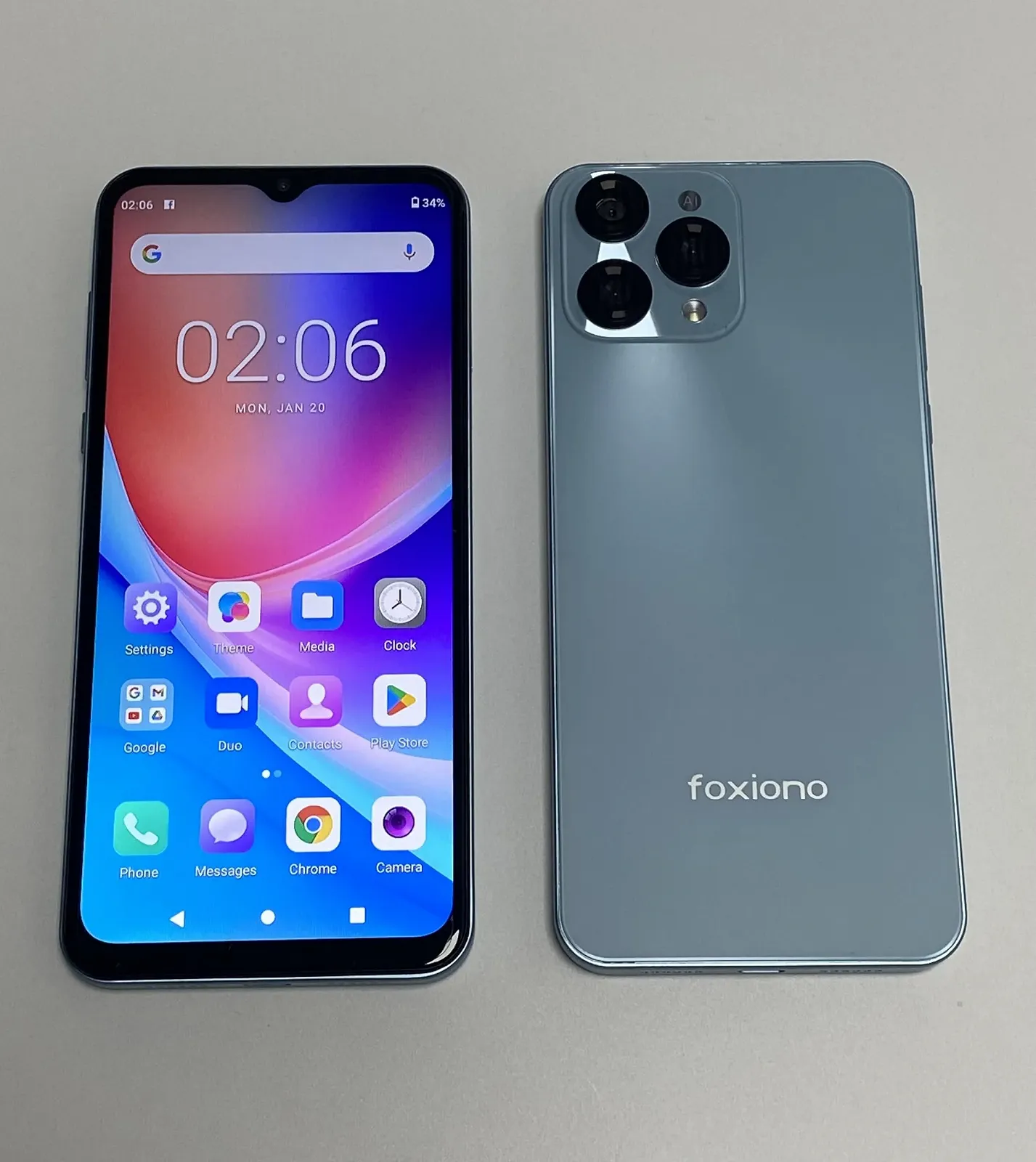 Смартфон 8-Core 4G-LTE 4GB RAM 64GB ROM 6.52" Blue, фото №5