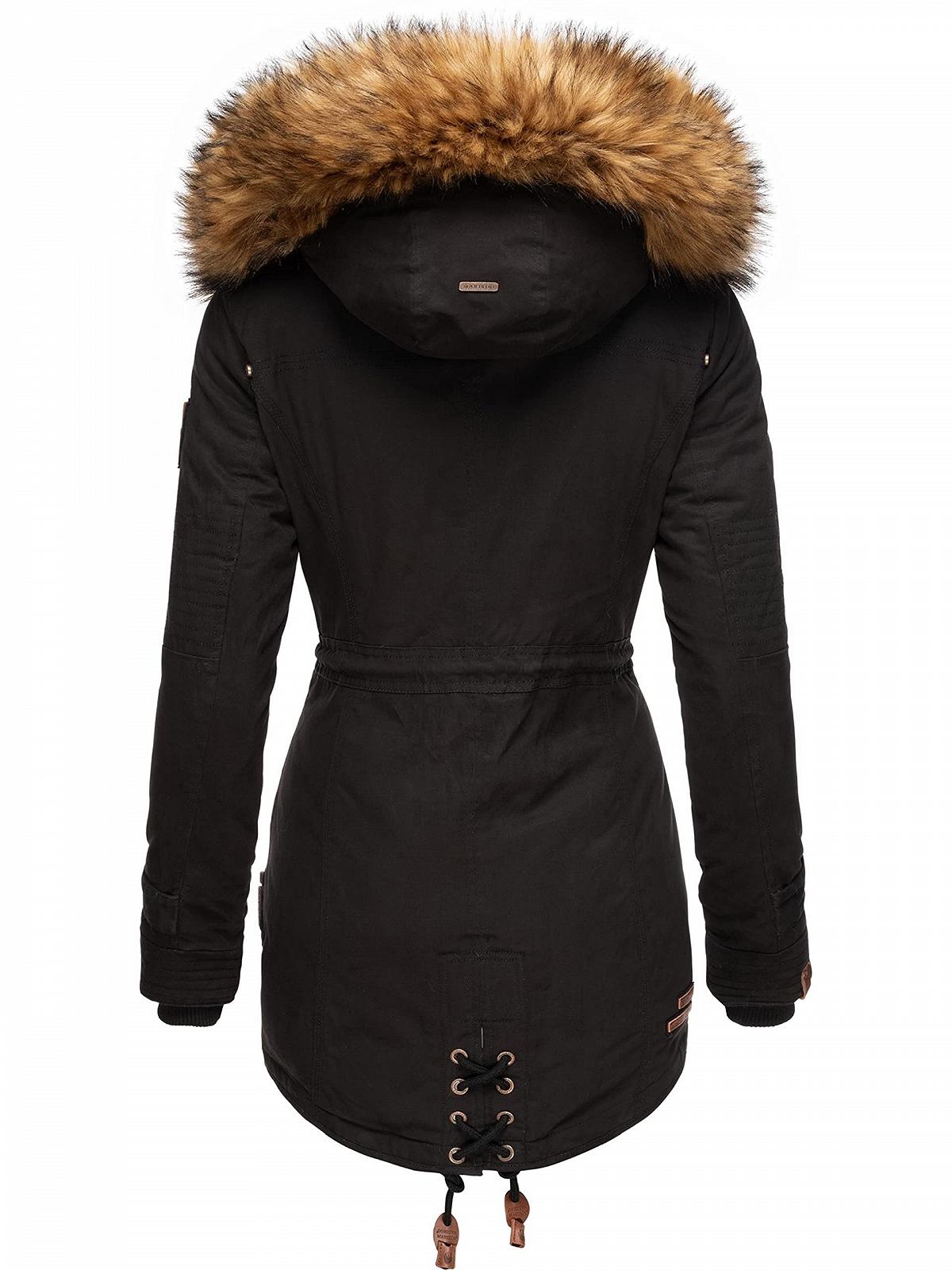 Пальто зимове Marikoo La Viva Prc Жіноче знімним штучним хутром, фото №3 Пальто зимове Marikoo La Viva Prc Жіноче знімним штучним хутром, фото №3