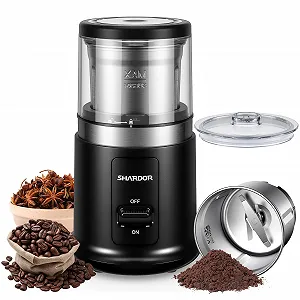 Кофемолка электрическая SHARDOR 75 г, для кофейных зерен, специй, круп, орехов - Фото 1