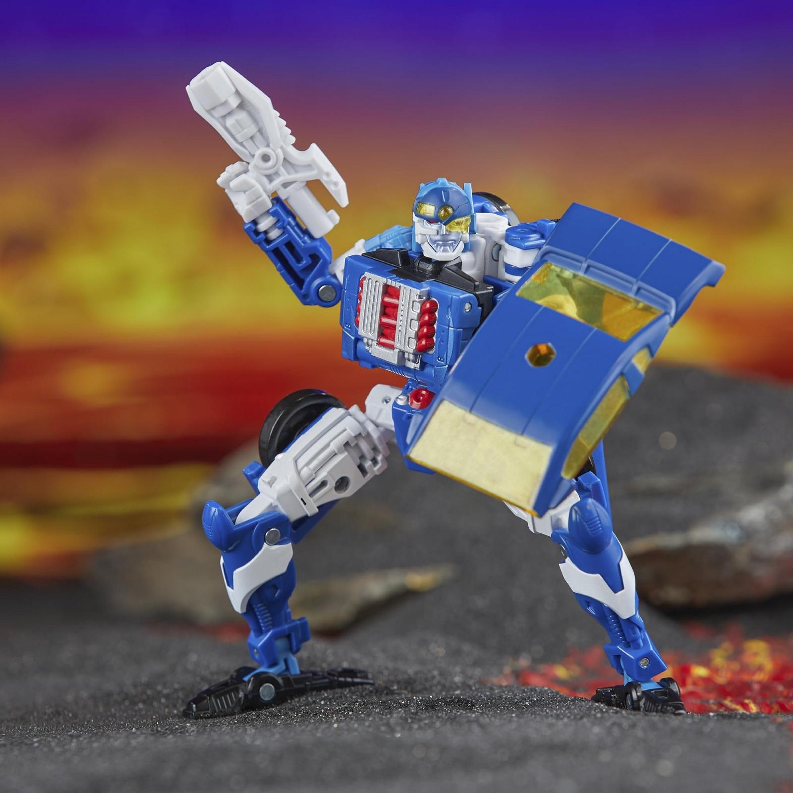 Фигурка Deluxe Class Transformers Legacy United Автобот Сайд Берн из вселенной Robots in Disguise 2001, фото №5