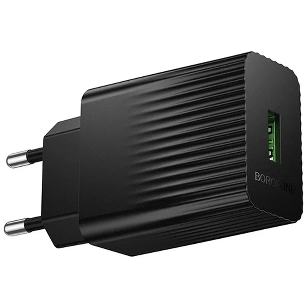 Зарядное устройство BOROFONE BAS72A USB QC3.0 18W black (6941991122637), фото №3 Зарядное устройство BOROFONE BAS72A USB QC3.0 18W black (6941991122637), фото №3