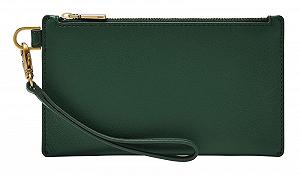 Кошелек FOSSIL Wristlet S Зеленый сосновый, Зеленый сосновый, S synthetic.ua - Фото 1