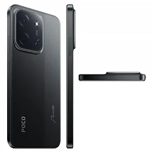 Смартфон XIAOMI Poco C85 4G 8 GB + 256 GB 6.9 дюймов 50 MP 120 Гц MediaTek Helio G81-Ultra 33 Вт Black без поддержки NFC synthetic.ua - Фото 1