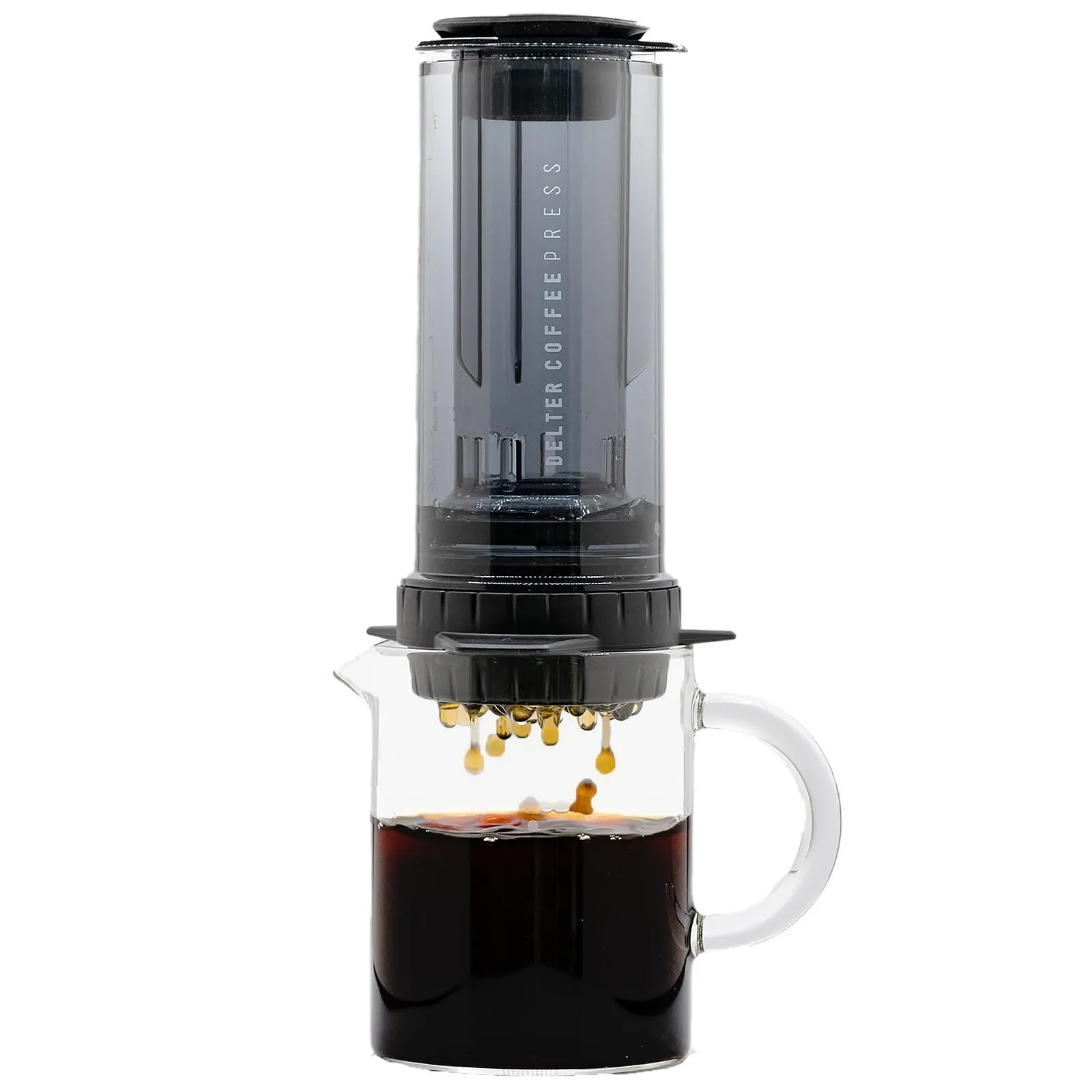 Кофейный пресс Delter Coffee Press 400 мл дымчато-серый, фото №1