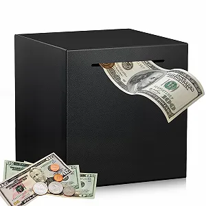 Скарбничка незнімна нержавіюча сталь - Фото 1