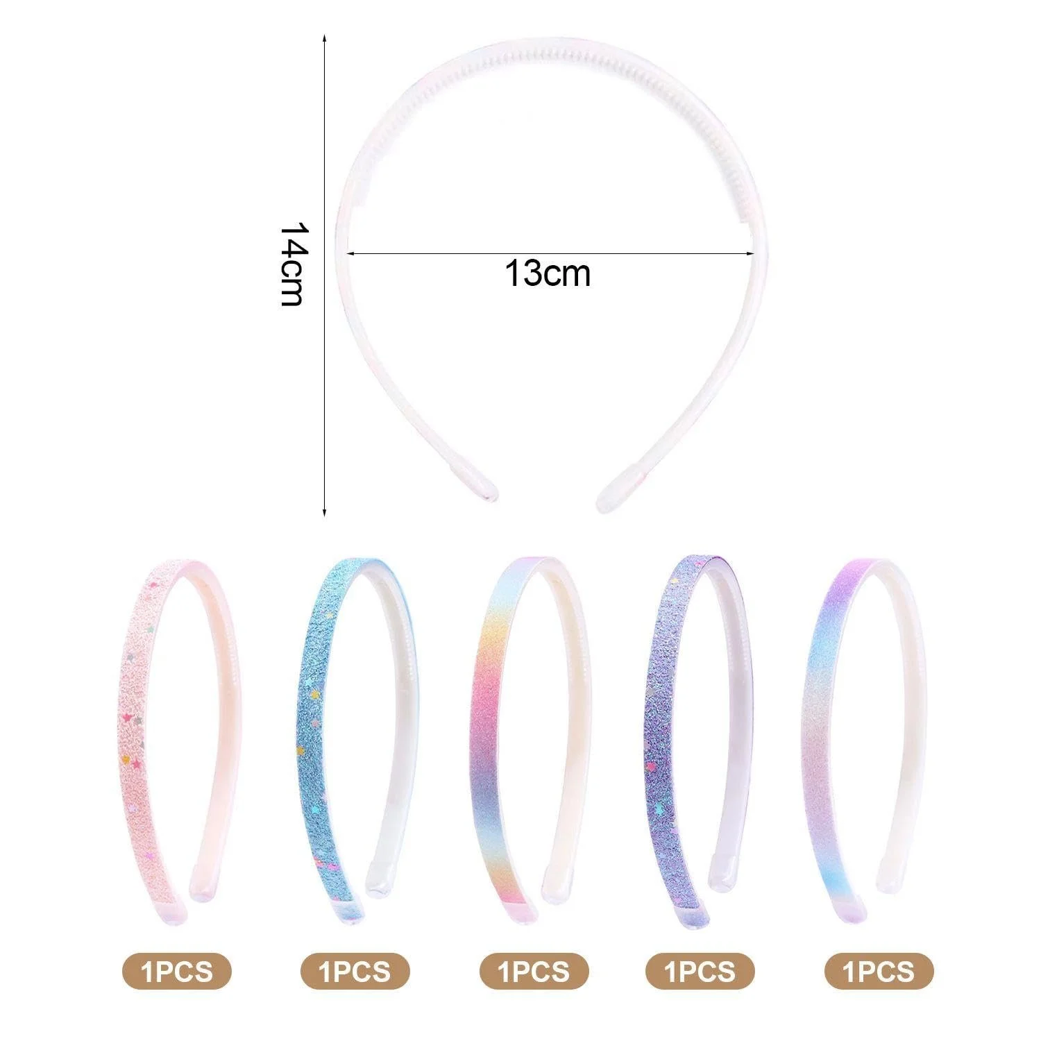 Набір обручів для волосся, фото №2