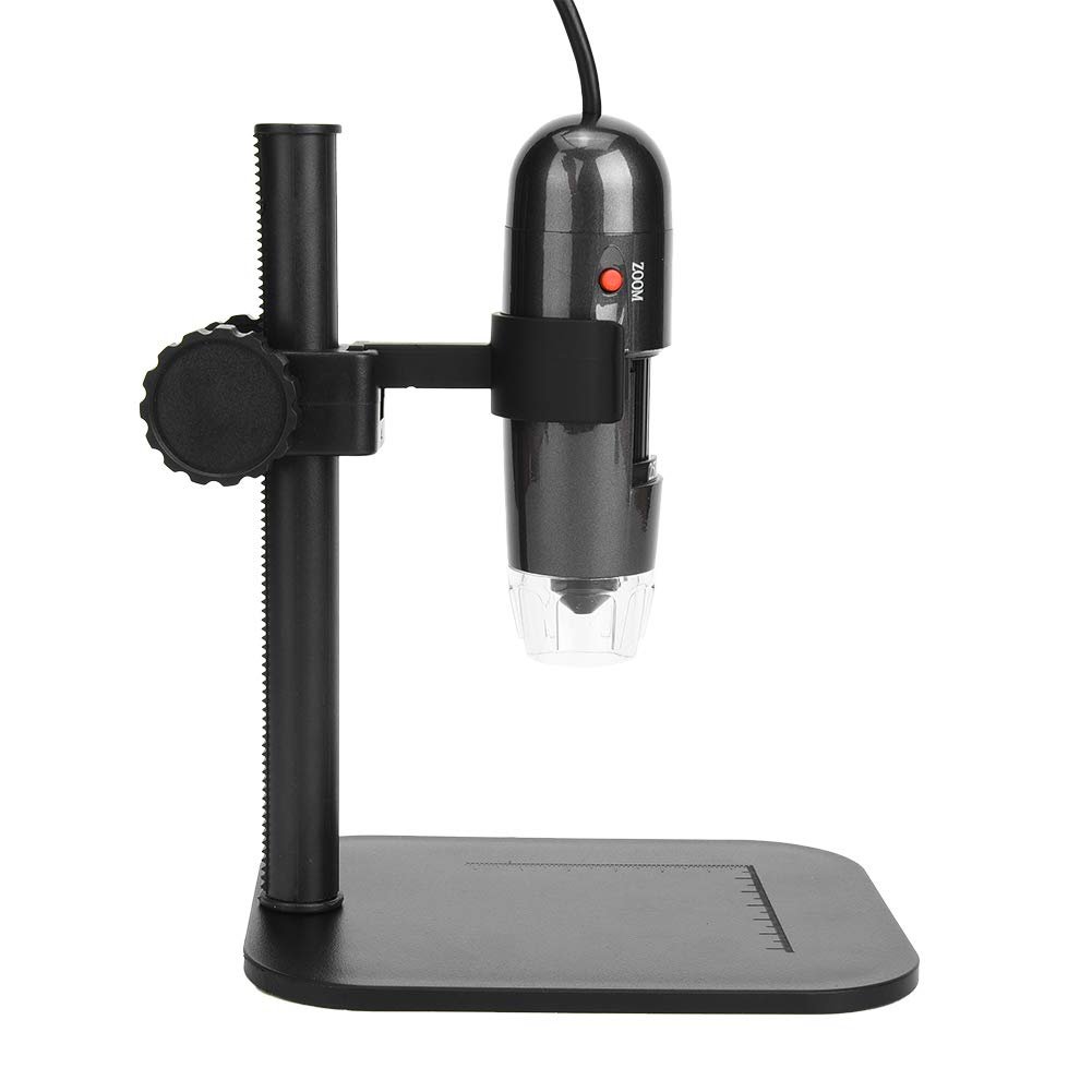 Цифровой микроскоп S04, 25x-600x USB-микроскоп с рычажным держателем, 8 LED-ламп, пластиковый корпус, DSP-Master, фото №8