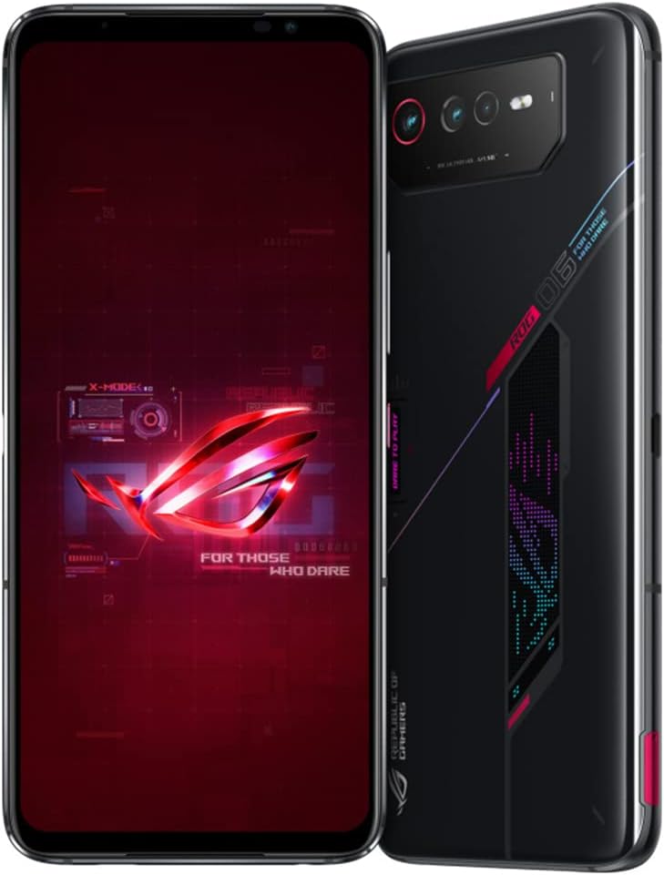 Смартфон 6.78" Asus ROG Phone 6 16/512Gb 5G 2-SIM NFC 50/12Мп 8 ядер Android 12 Black, фото №1 Смартфон 6.78" Asus ROG Phone 6 16/512Gb 5G 2-SIM NFC 50/12Мп 8 ядер Android 12 Black, фото №1