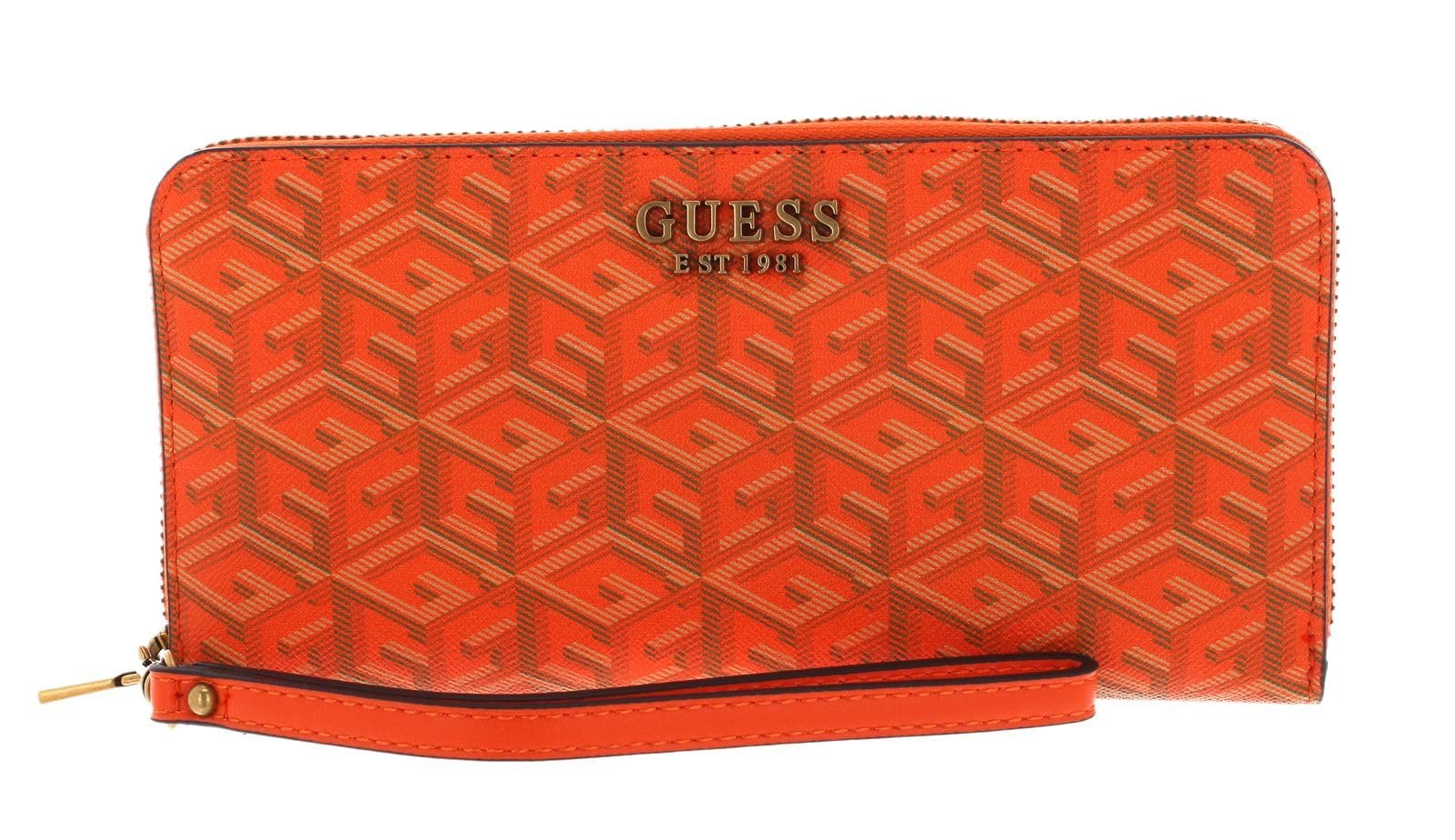 Гаманець GUESS Laurel SLG Zip Around Wallet L Помаранчевий, фото №3