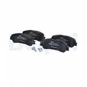 Комплект тормозных колодок, дисковый тормоз DELPHI LP3275 для RENAULT, передняя ось - Фото 1