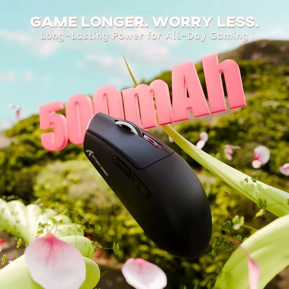 Комп`ютерна миша Attack Shark G3 Black 25000DPI PAM3311 Wireless Bluetooth, фото №7 Комп`ютерна миша Attack Shark G3 Black 25000DPI PAM3311 Wireless Bluetooth, фото №7