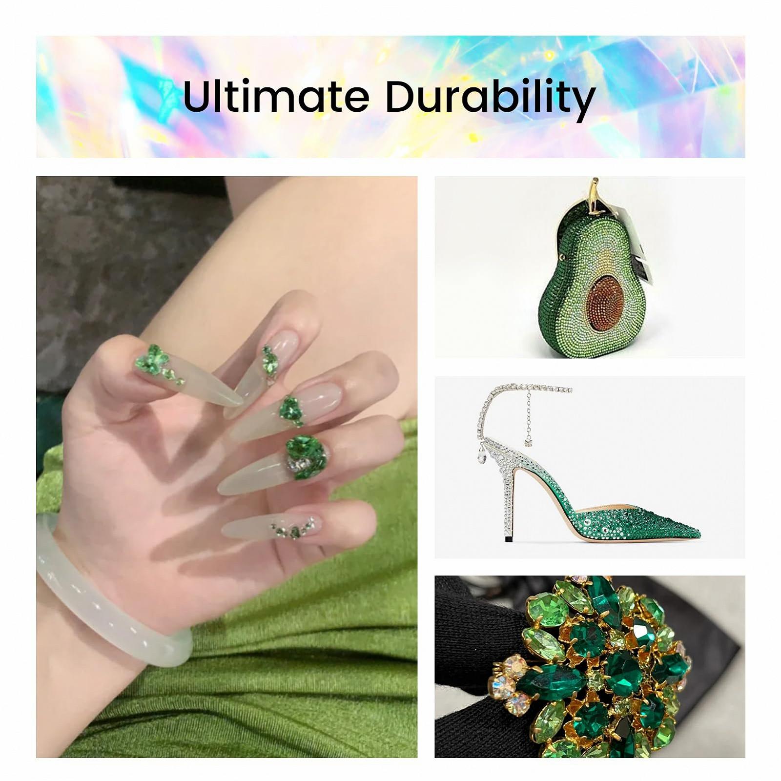 Стрази Novani SS20 Скло 1440шт Світло-зелений, фото №6 Стрази Novani SS20 Скло 1440шт Світло-зелений, фото №6