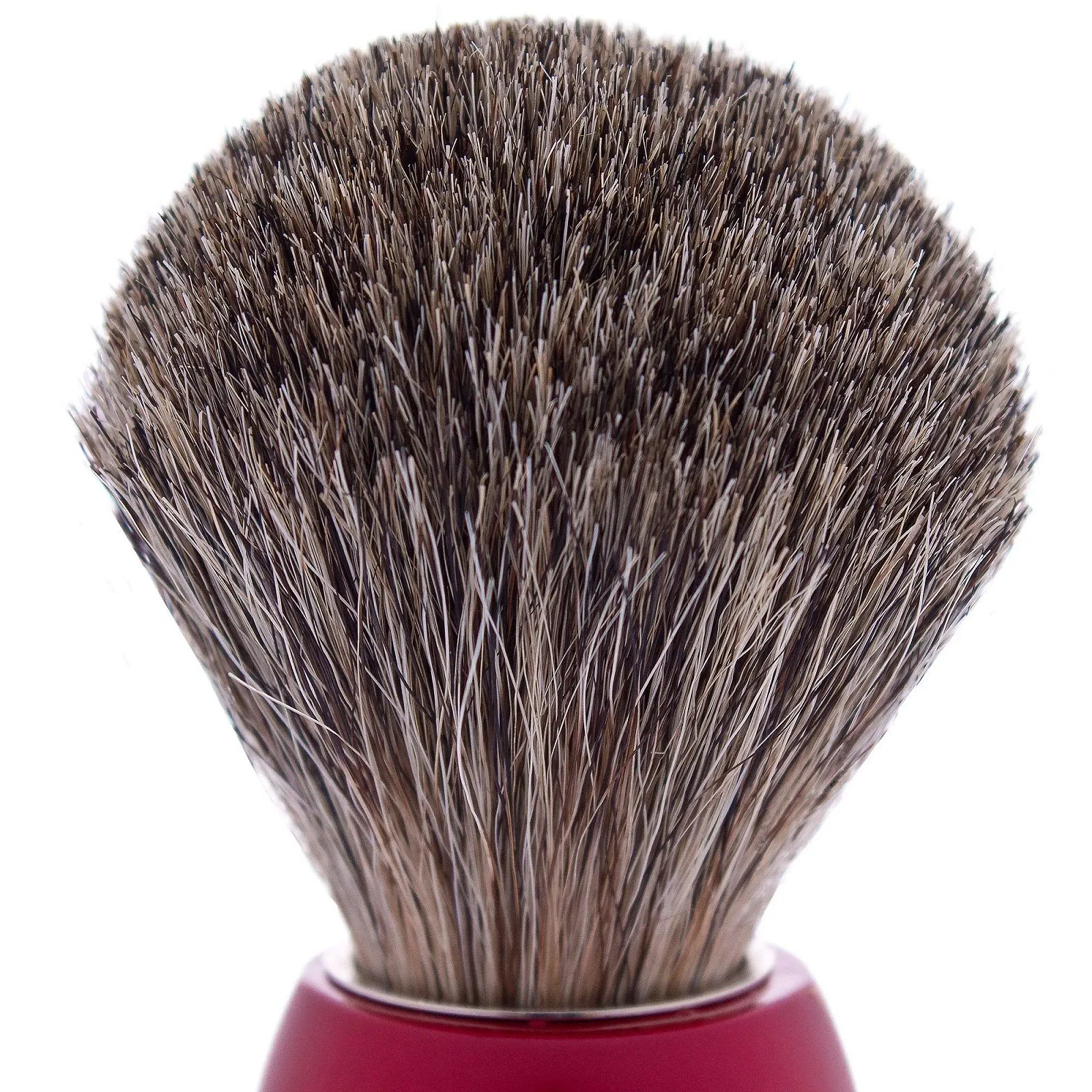 Помазок для бритья Plisson Essential Access 955810 Taille 12 Pearl Red, фото №3