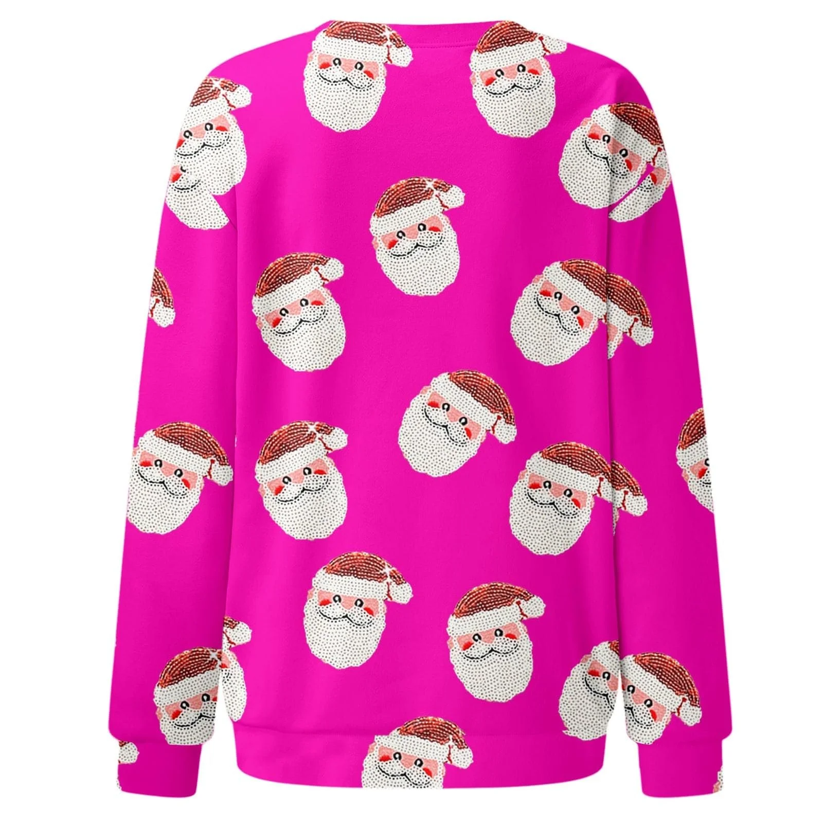 Рождественский джемпер Женский смешной с принтом Санты, с длинным рукавом, пуловер, зимний рождественский джемпер, уродливый рождественский свитер, с круглым вырезом, рождественская одежда, топы для женщин, девушек-подростков, фото №4 Рождественский джемпер Женский смешной с принтом Санты, с длинным рукавом, пуловер, зимний рождественский джемпер, уродливый рождественский свитер, с круглым вырезом, рождественская одежда, топы для женщин, девушек-подростков, фото №4