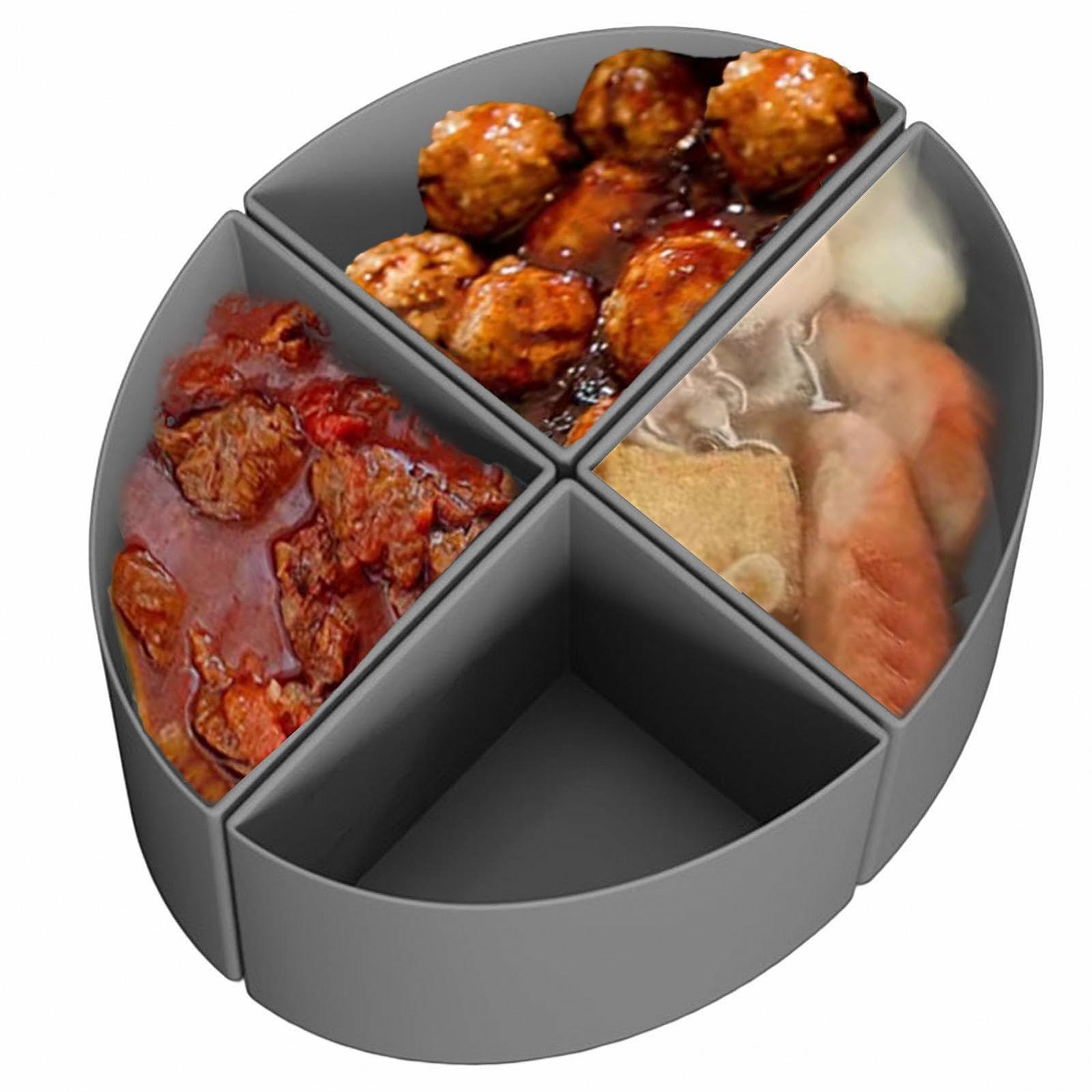 Лайнери Silicone Slow Cooker Харчовий клас Розділювачі Багаторазові Антипідтікання, фото №1