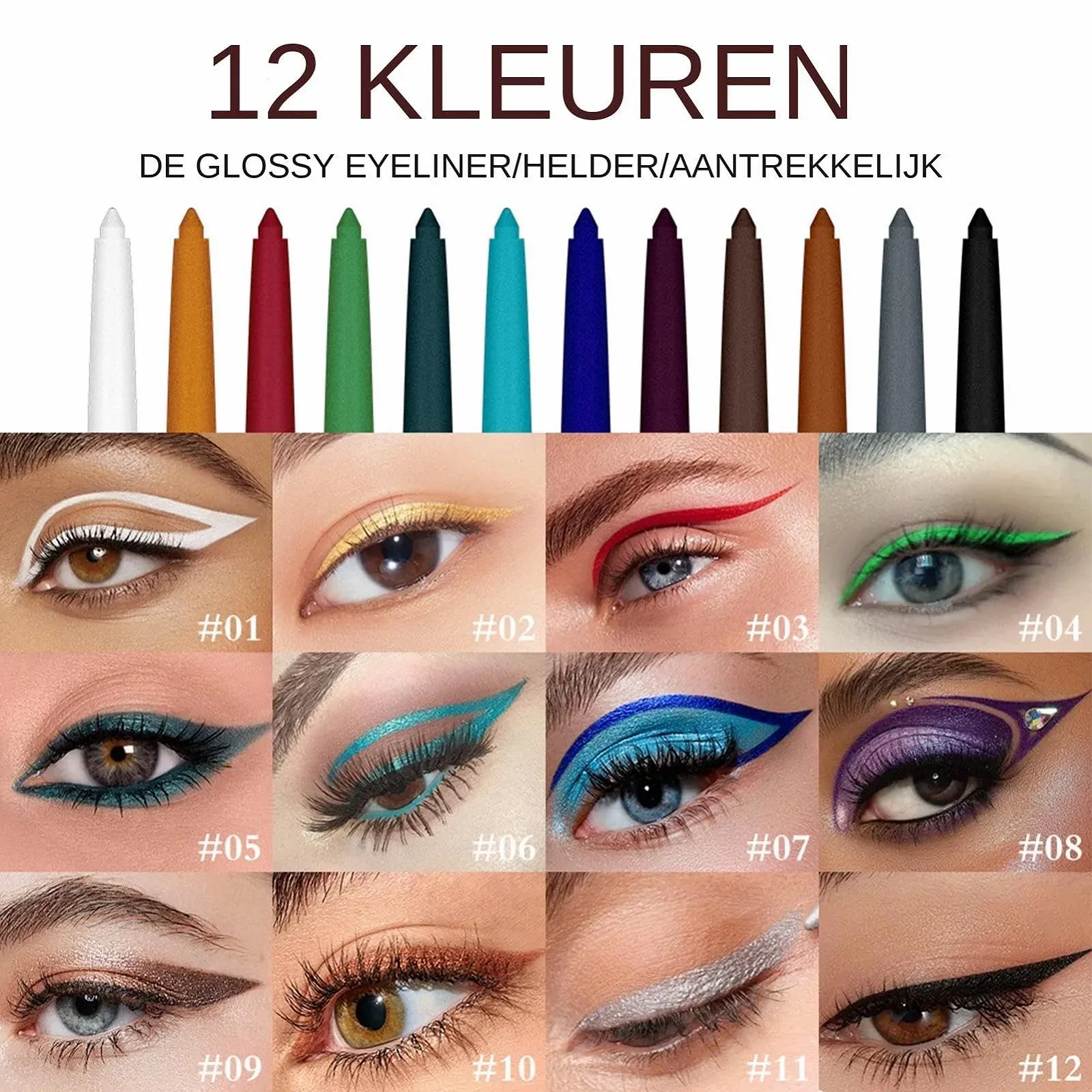Підводка Glitzer Eyeliner Set Perle, фото №3