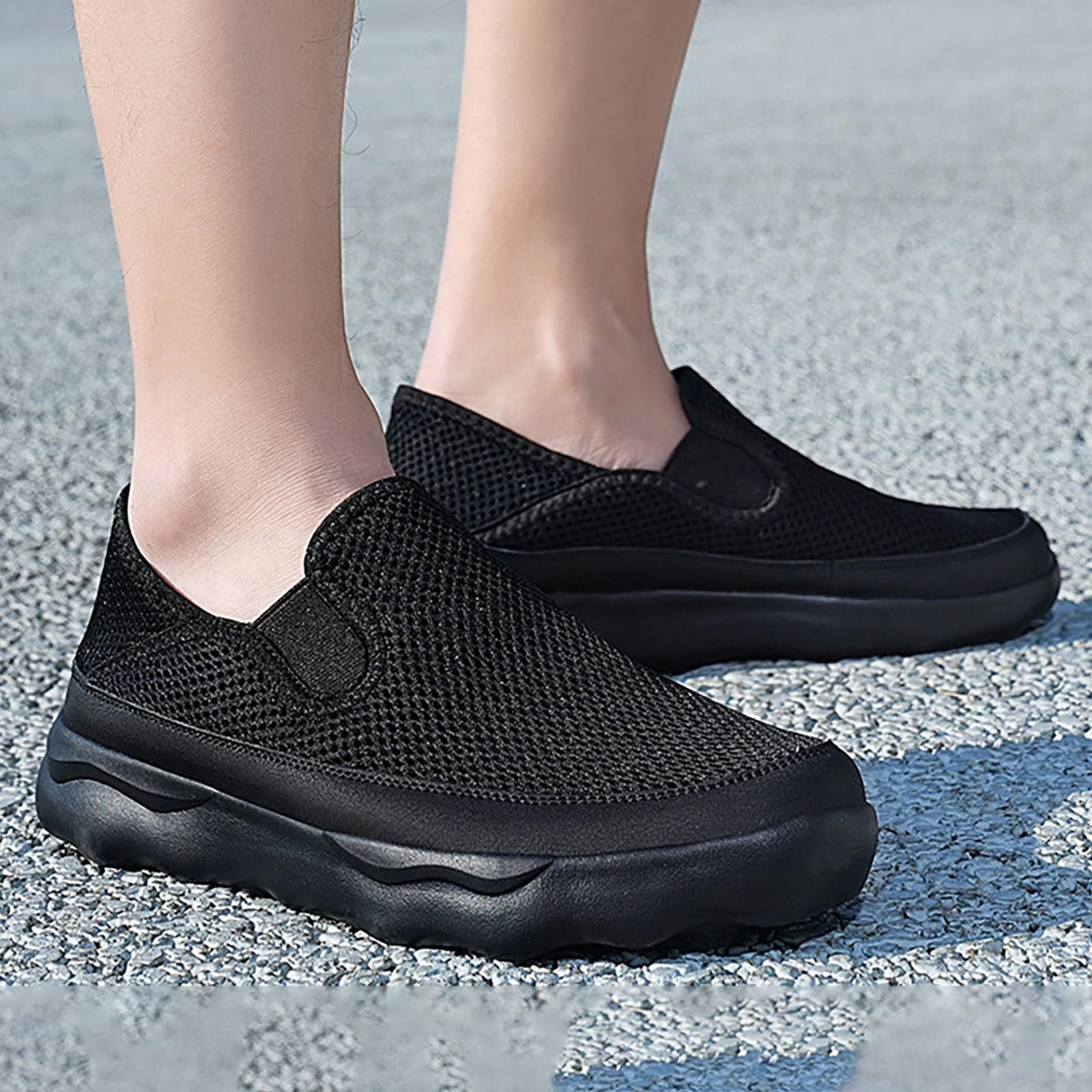 Кросівки SRZYMJ Чорний, фото №3