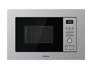 Встраиваемая микроволновая печь Hisense BIM320G41X 20 л 1000 Вт Нержавеющая сталь - Фото 1