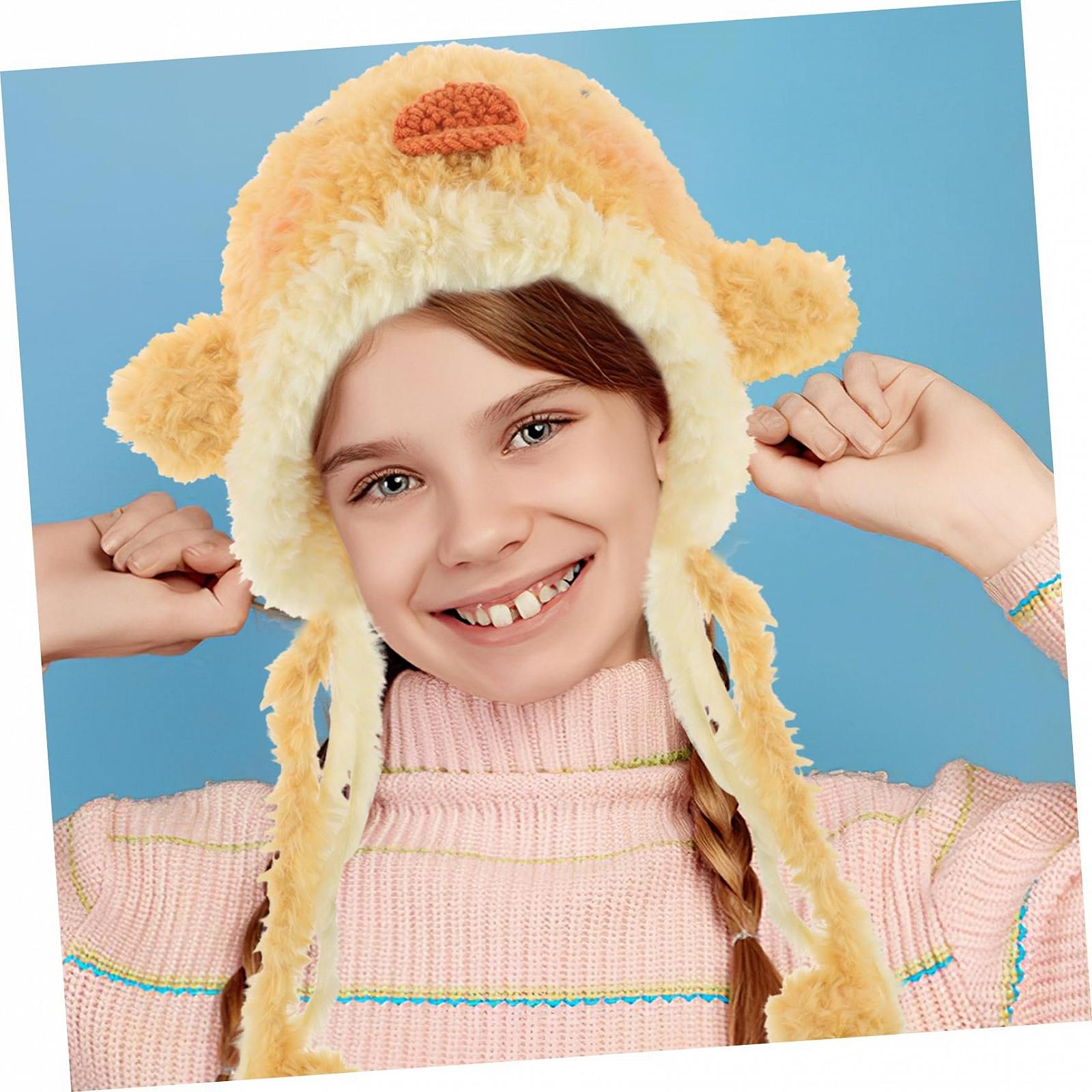 Вязана шапка з вушними муфтами Healvian, фото №4 Вязана шапка з вушними муфтами Healvian, фото №4