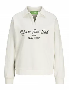 Женская Толстовка JJXX Jxpallas RLX Ls Vneck Sweat SWT - Фото 1